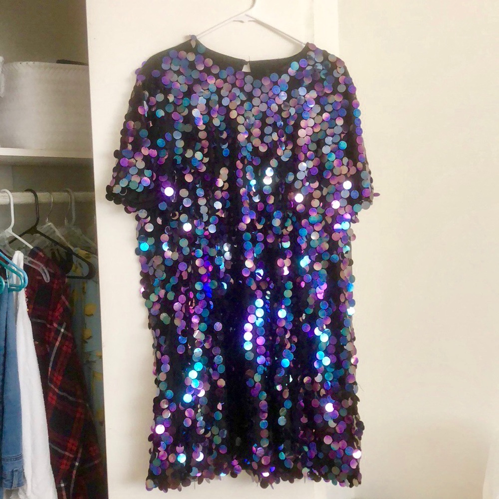 Missguided Sequin Dress